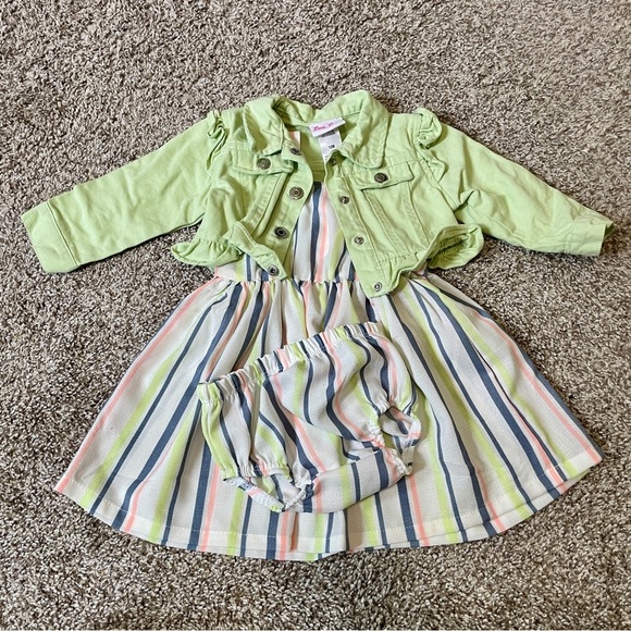 Little Lass Other - Little Lass | Baby Girl 3-Piece Dress & Jacket Set